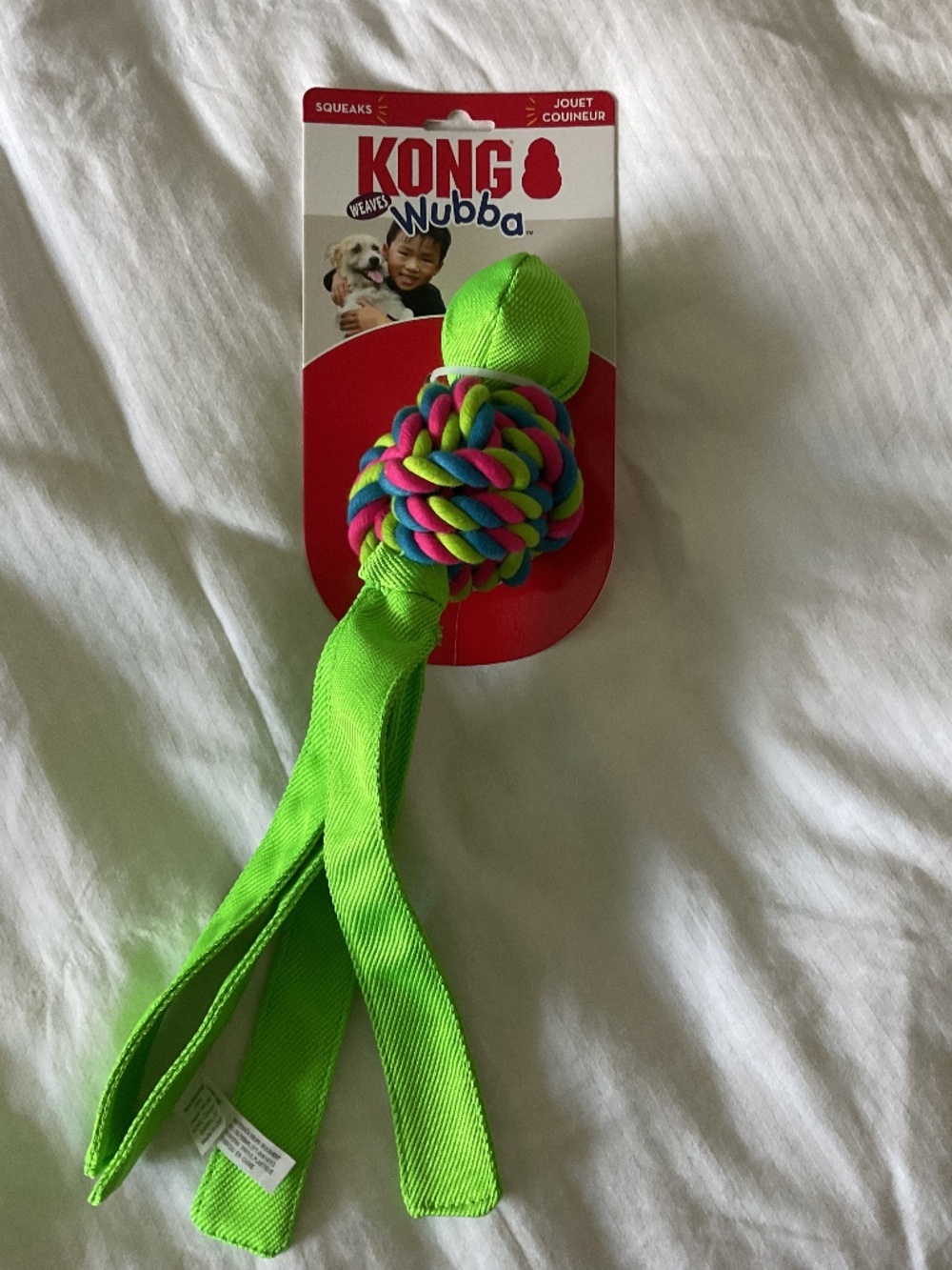 NWT Kong Wubba dog toy